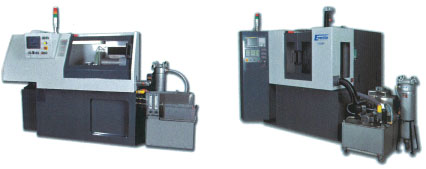 Tube cutting machine by abrasive disc and electro–chemical process